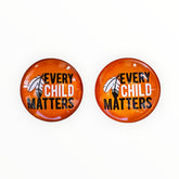 20mm Every Child Matters Glass Gems – Glue-On (Pair)